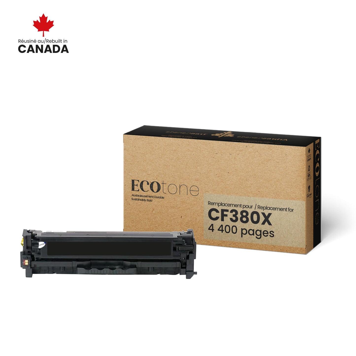 HP CF380X Reman Ecotone Black 4.4K