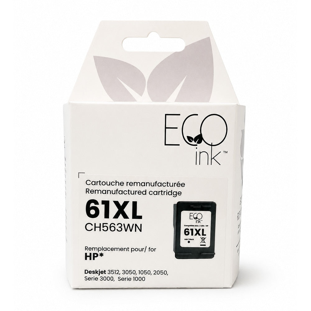 HP No. 61XL CH563WN Reman Black EcoInk