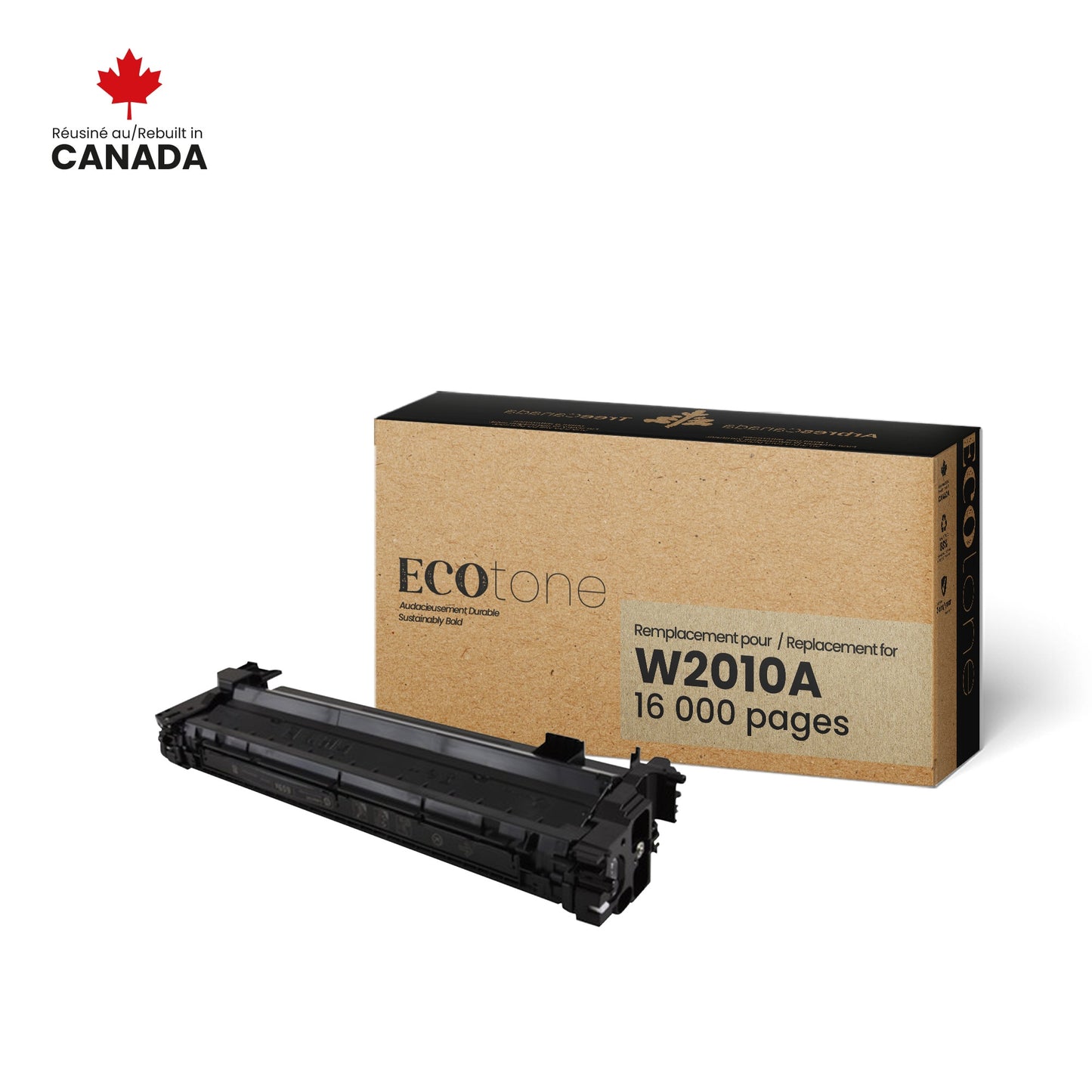 HP W2010A Reman Ecotone Noir 16K