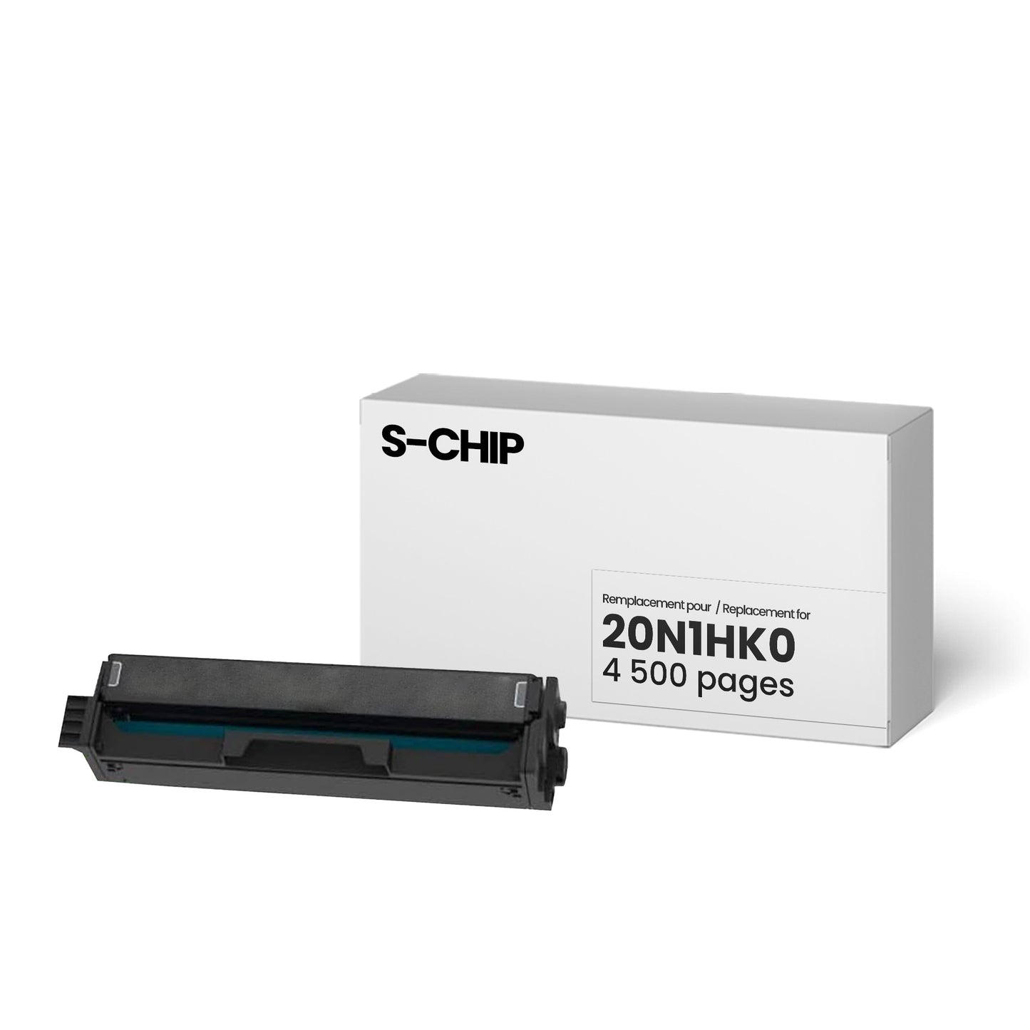 Lexmark 20N1HK0 Reman White Label S-CHIP Black 4.5K