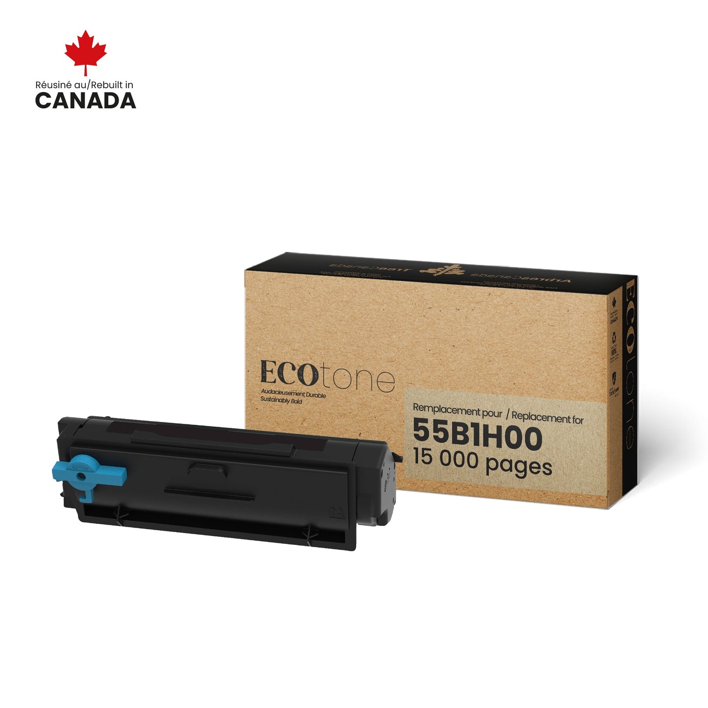 Lexmark 55B1H00 Reman Ecotone Black 15K