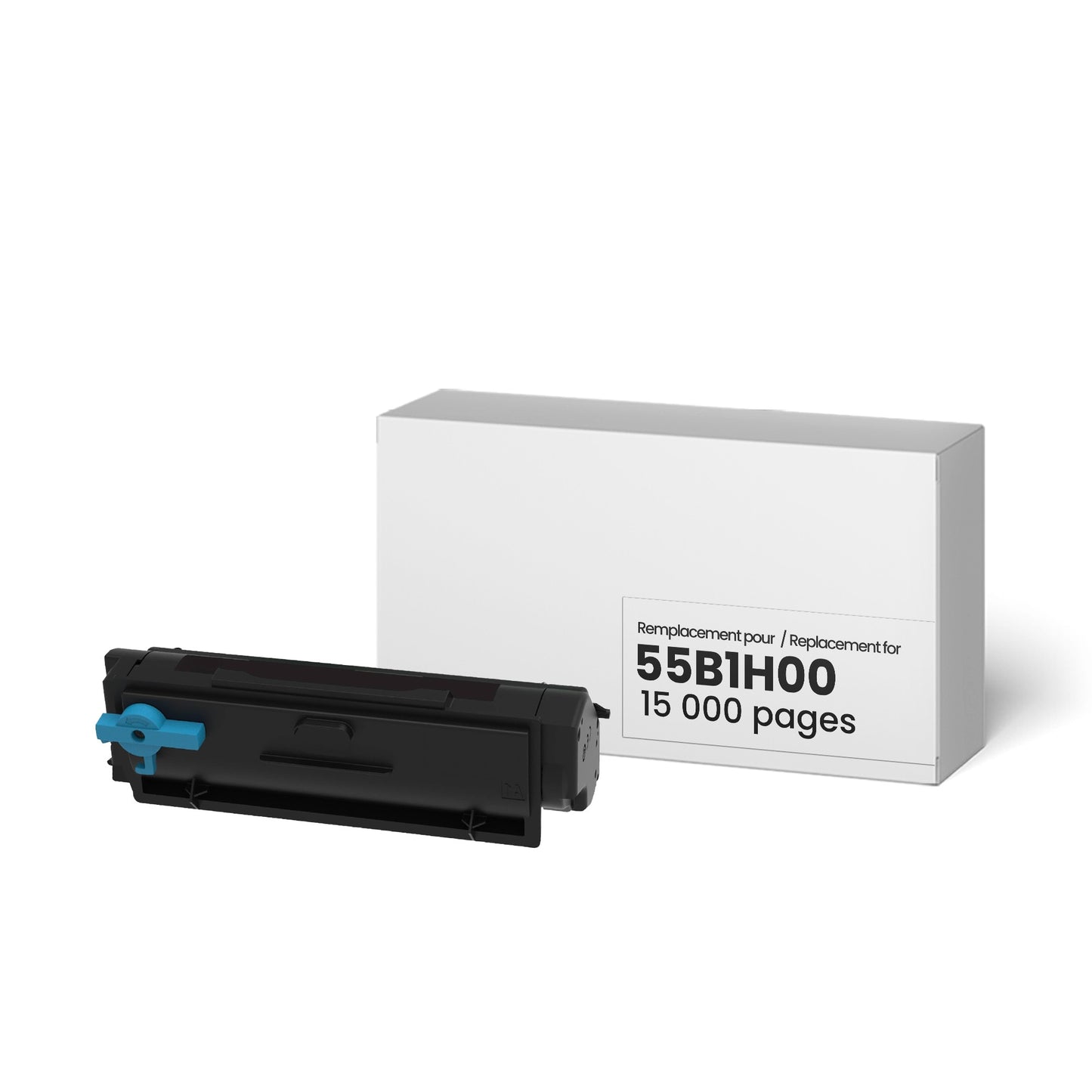 Lexmark 55B1H00 Reman White Label Black 15K