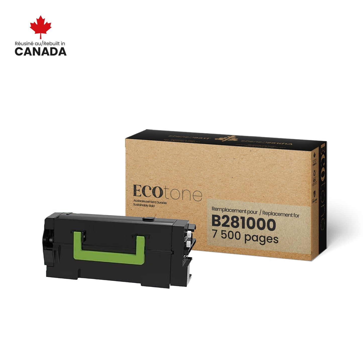Lexmark B281000 Reman Ecotone Black 7.5K