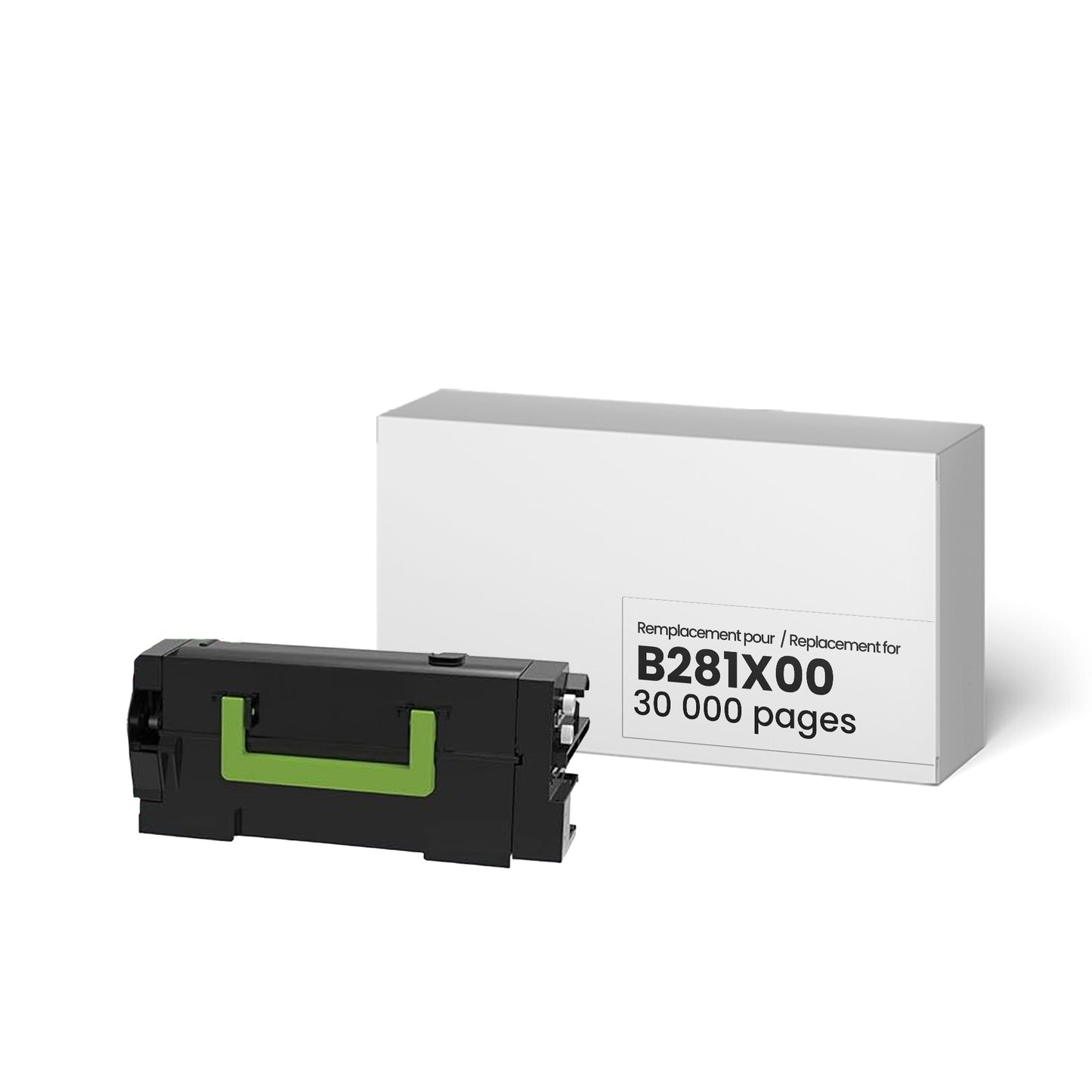 Lexmark B281X00 Reman White Label Black 30K