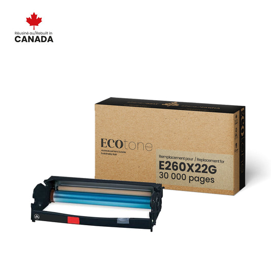 Lexmark E260X22G Tambour Reman Ecotone 30K