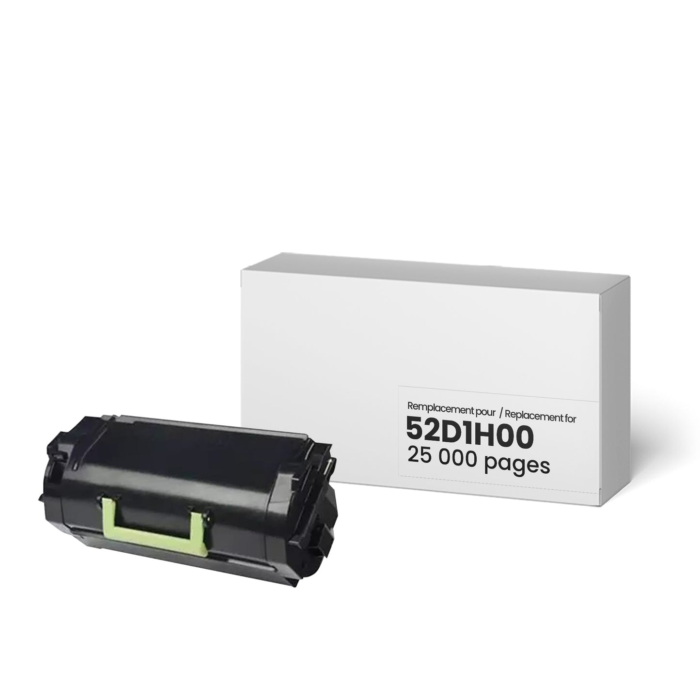 Lexmark 52D1H00 Reman White Label  25K
