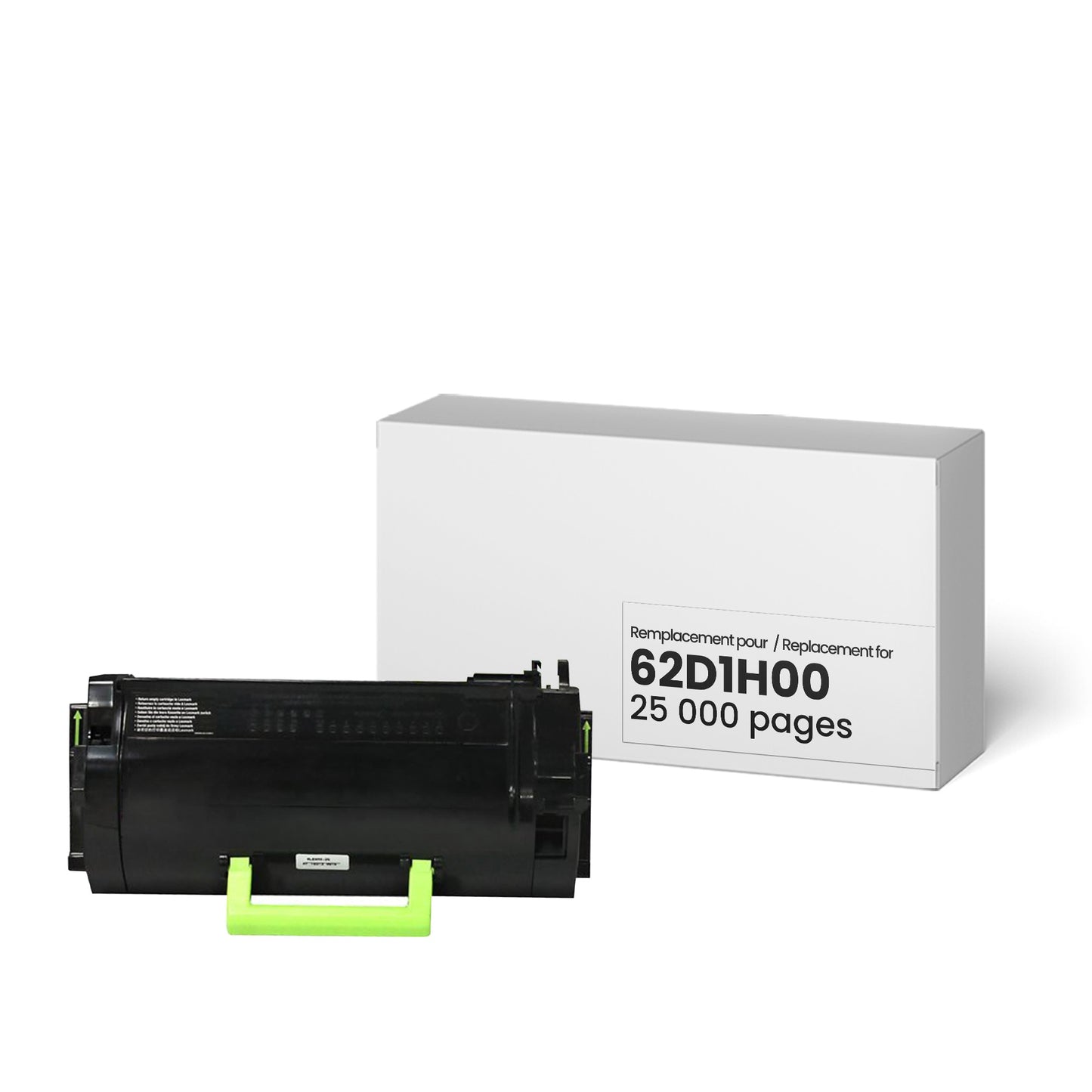 Lexmark 62D1H00  Reman White Label 25K
