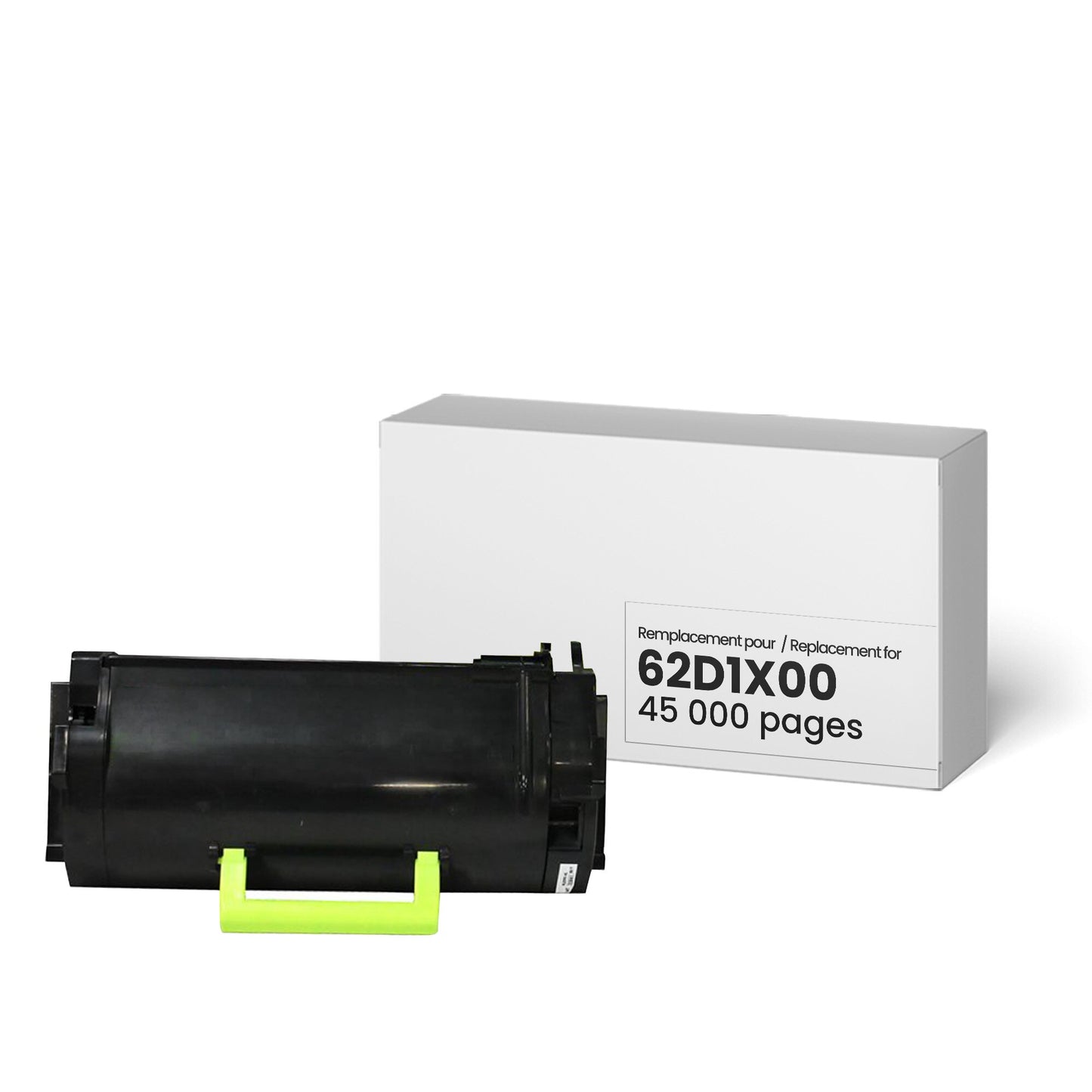 Lexmark 62D1X00 Reman White Label 45K