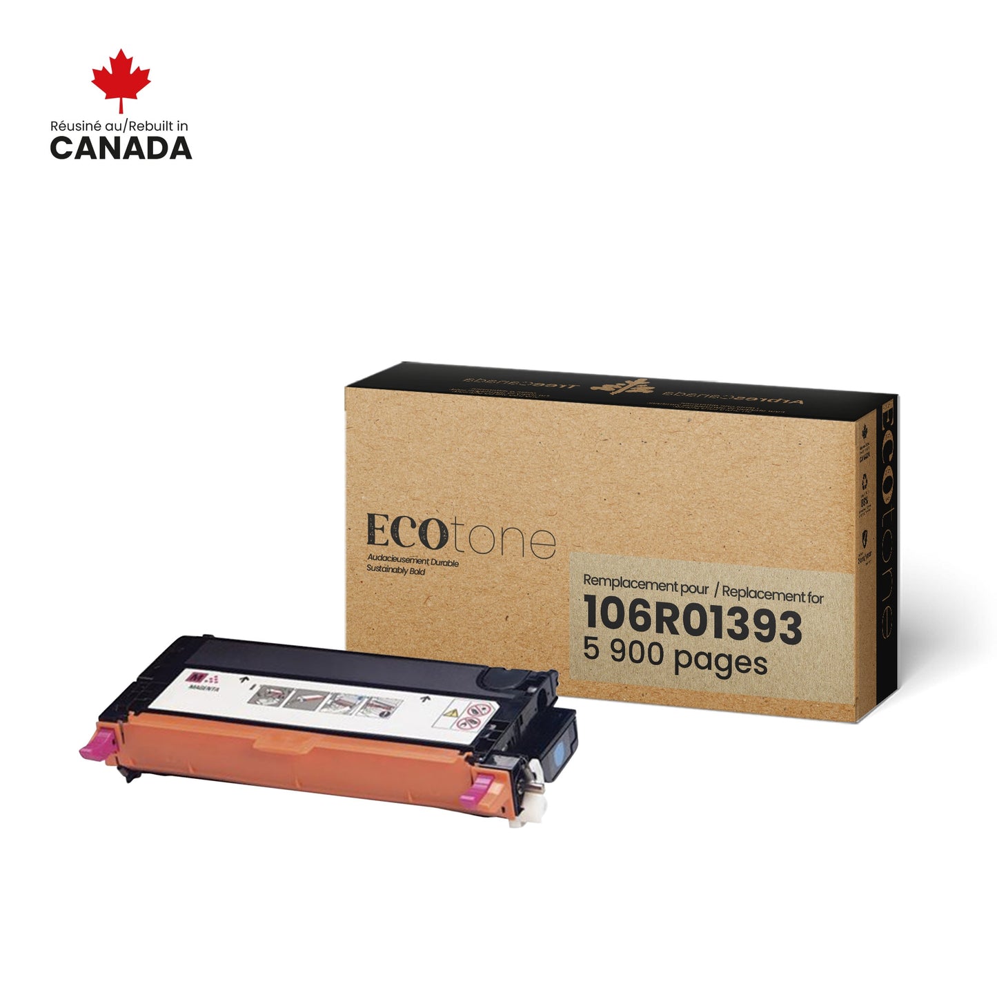 Xerox 106R01393 Reman Ecotone Magenta 5.9K