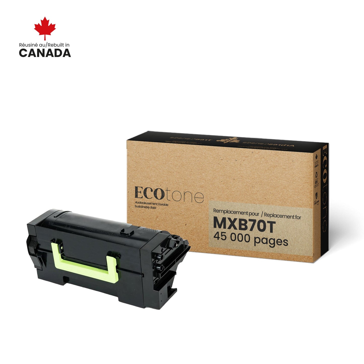 Sharp MXB70T Reman Ecotone Black 45K
