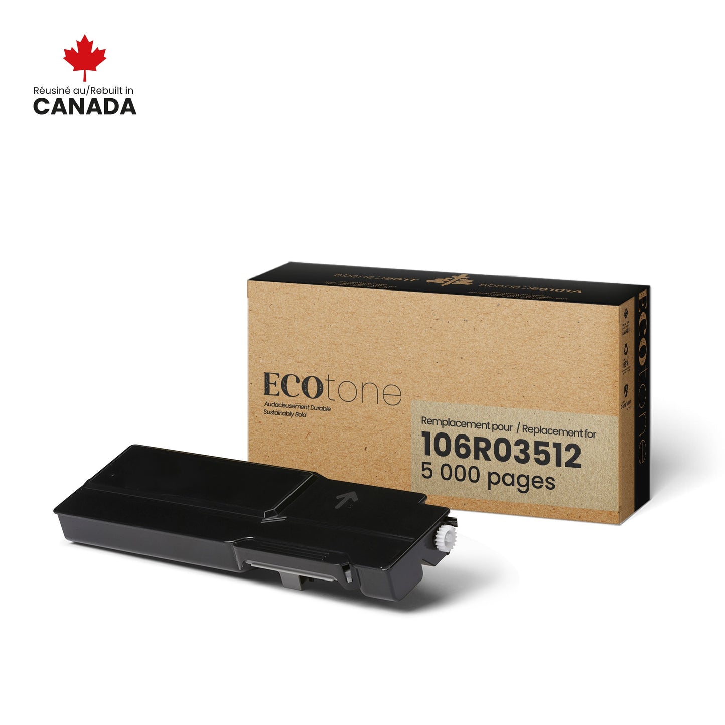 Xerox 106R03512 Reman Ecotone Black 5K