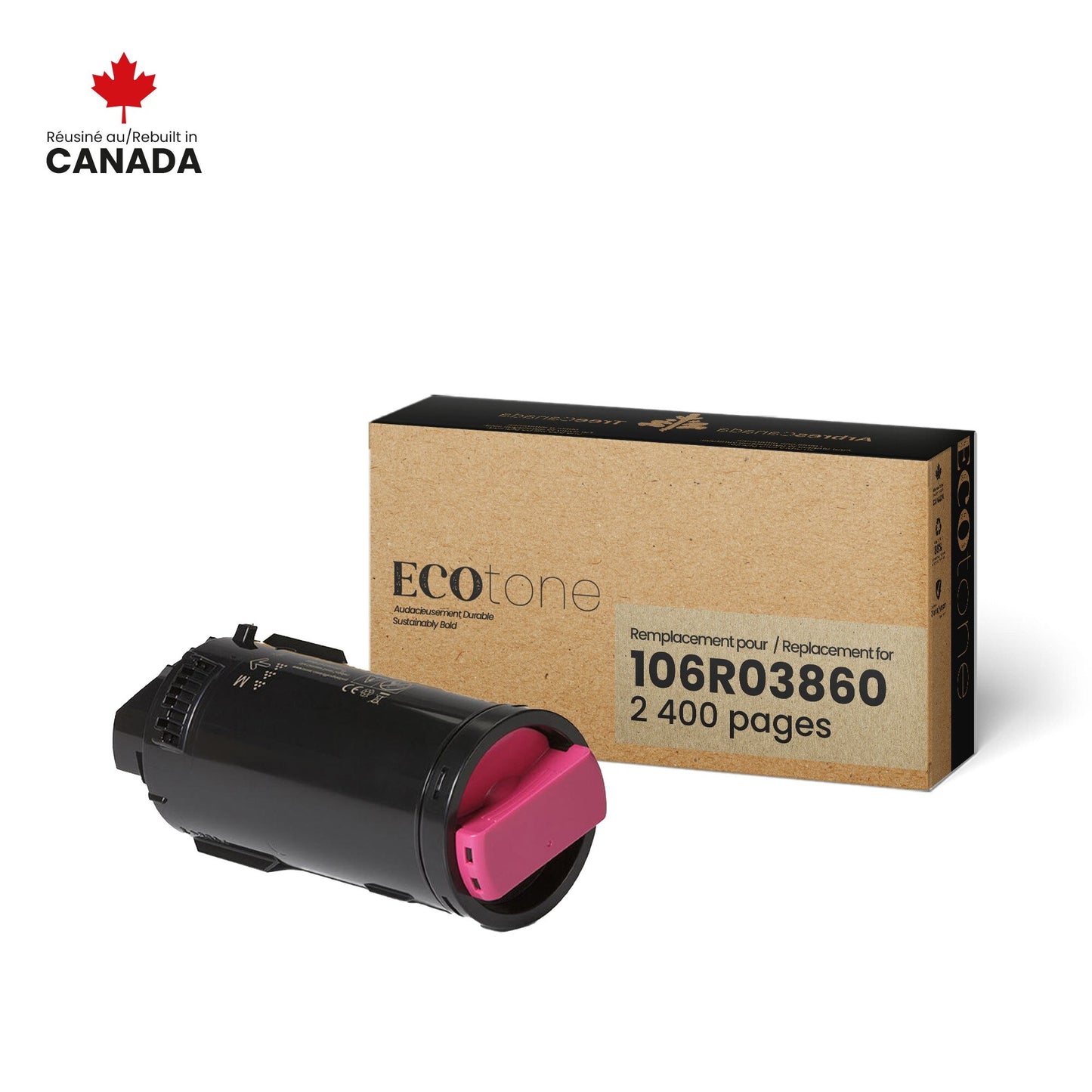 Xerox 106R03860 Reman Ecotone Magenta 2.4K