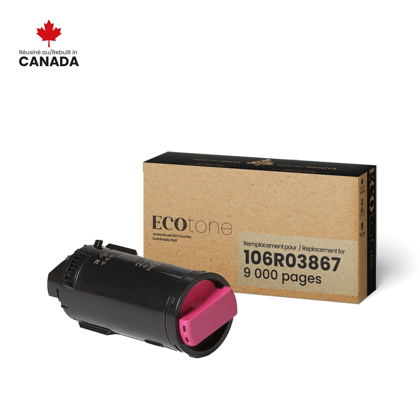 Xerox 106R03867 Reman Ecotone Magenta 9K