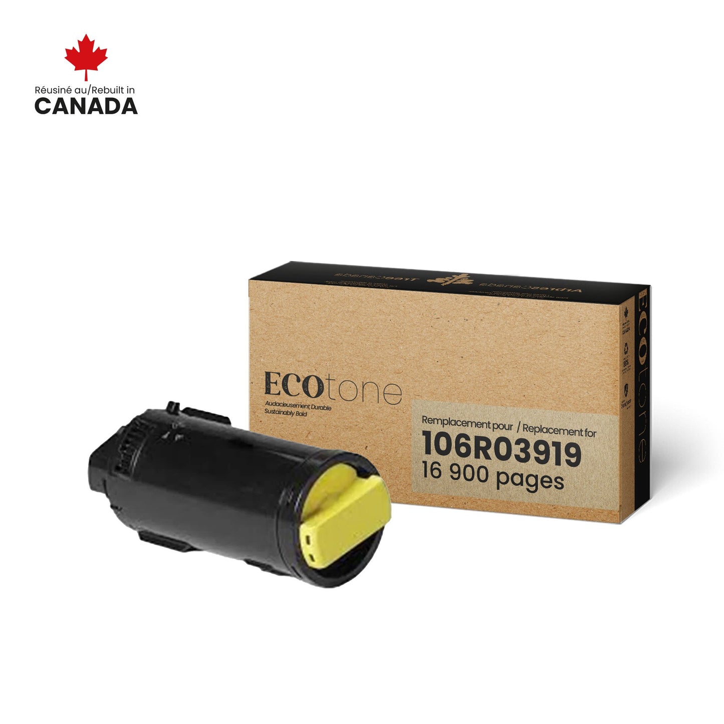 Xerox 106R03919 Reman Ecotone Black 16.9K