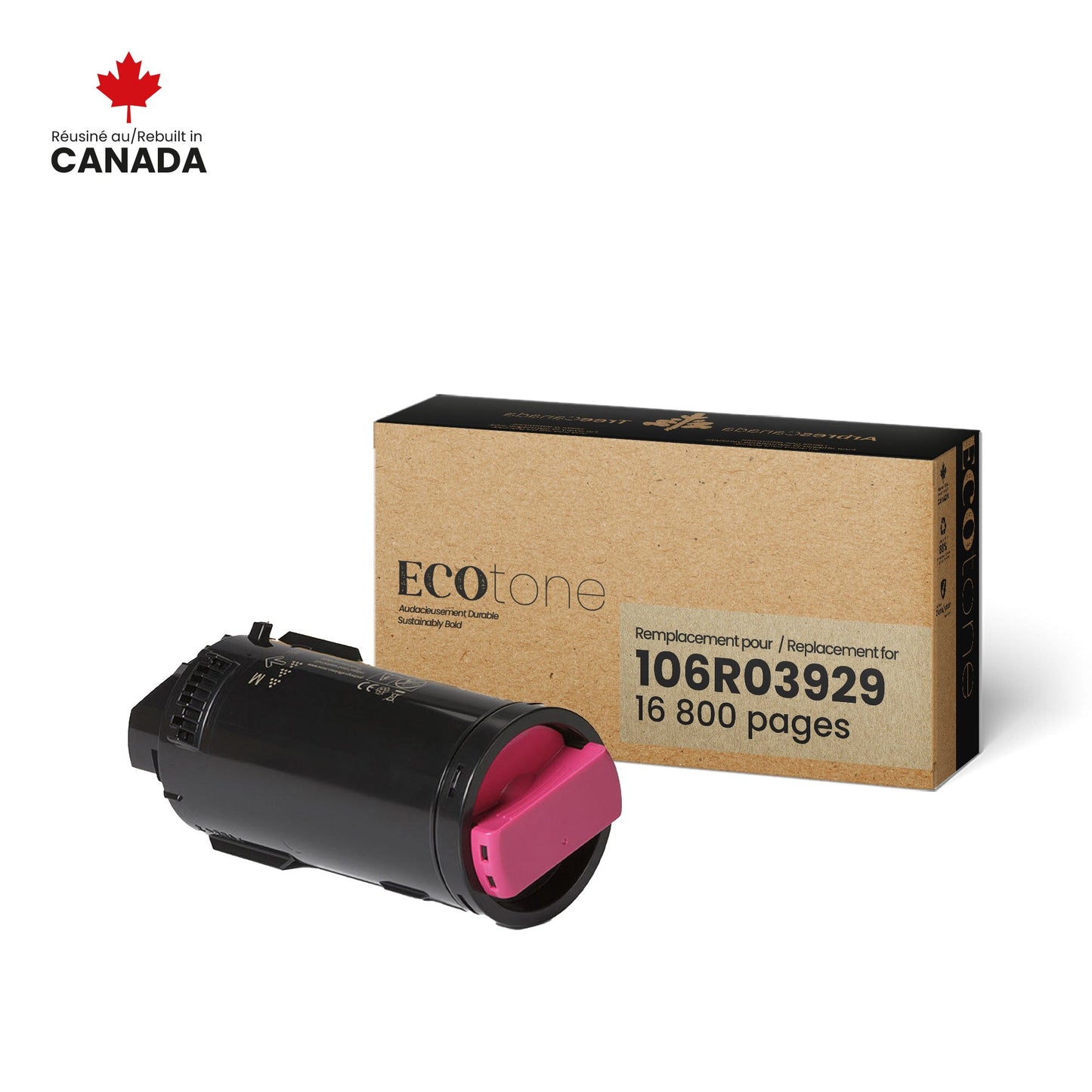 Xerox 106R03929 Reman Ecotone Magenta 16.8K