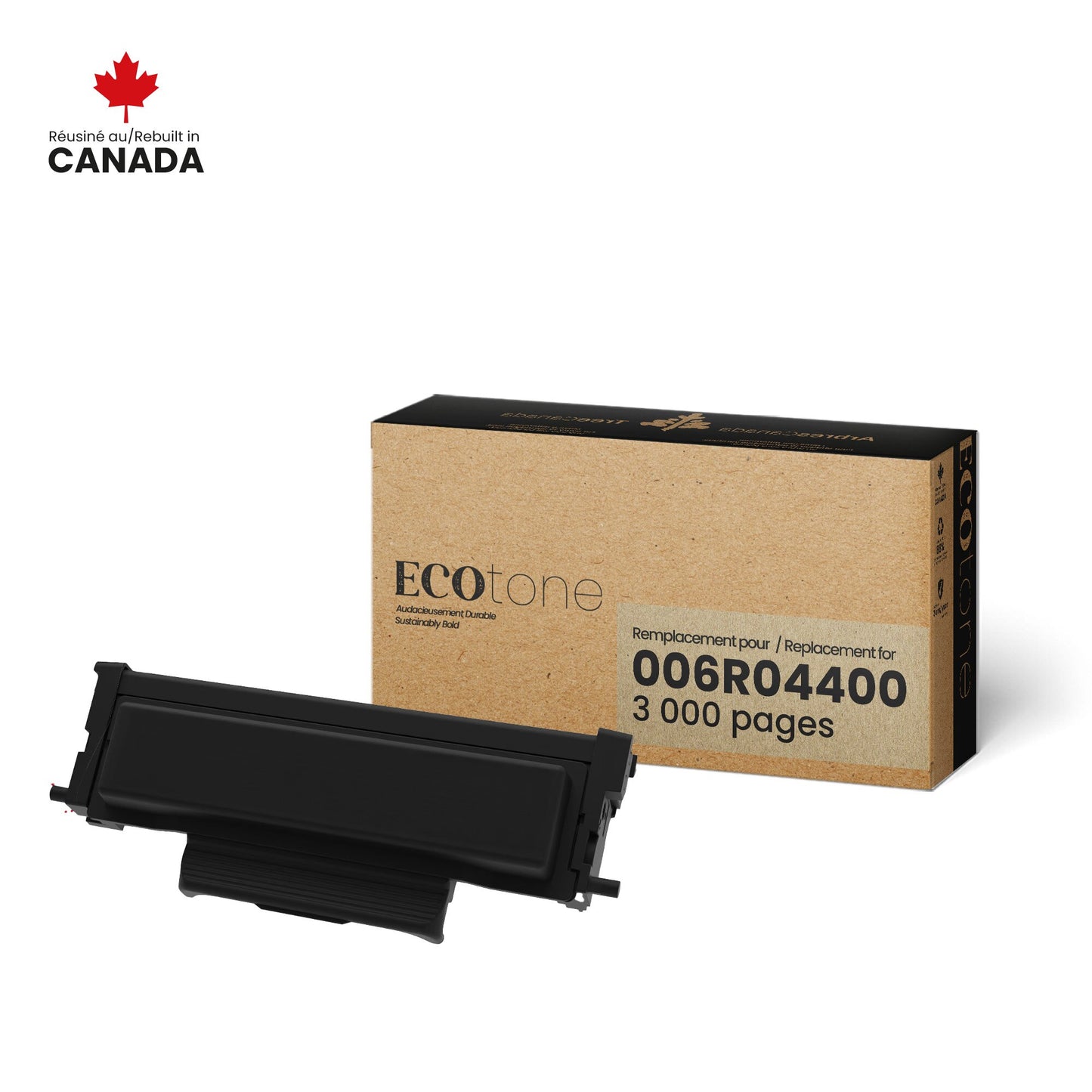Xerox 006R04400 Reman Ecotone Black 3K