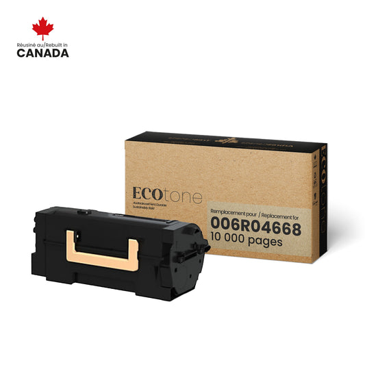 Xerox 006R04668 Reman Ecotone Noir 10K