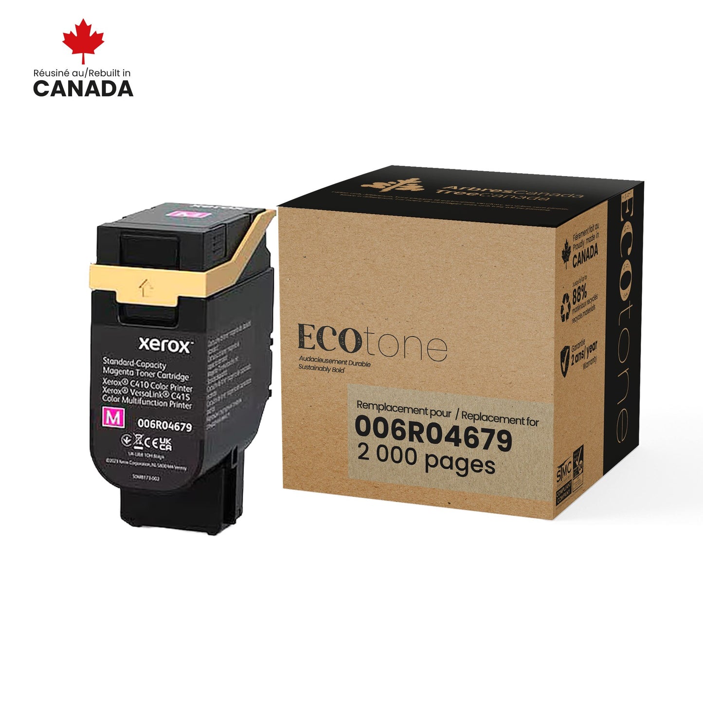 Xerox 006R04679 Reman Ecotone Magenta 2K