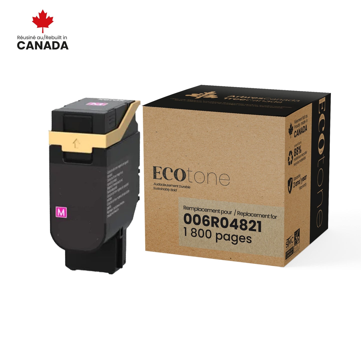 Xerox 006R04821 Reman Ecotone Magenta 1.8K