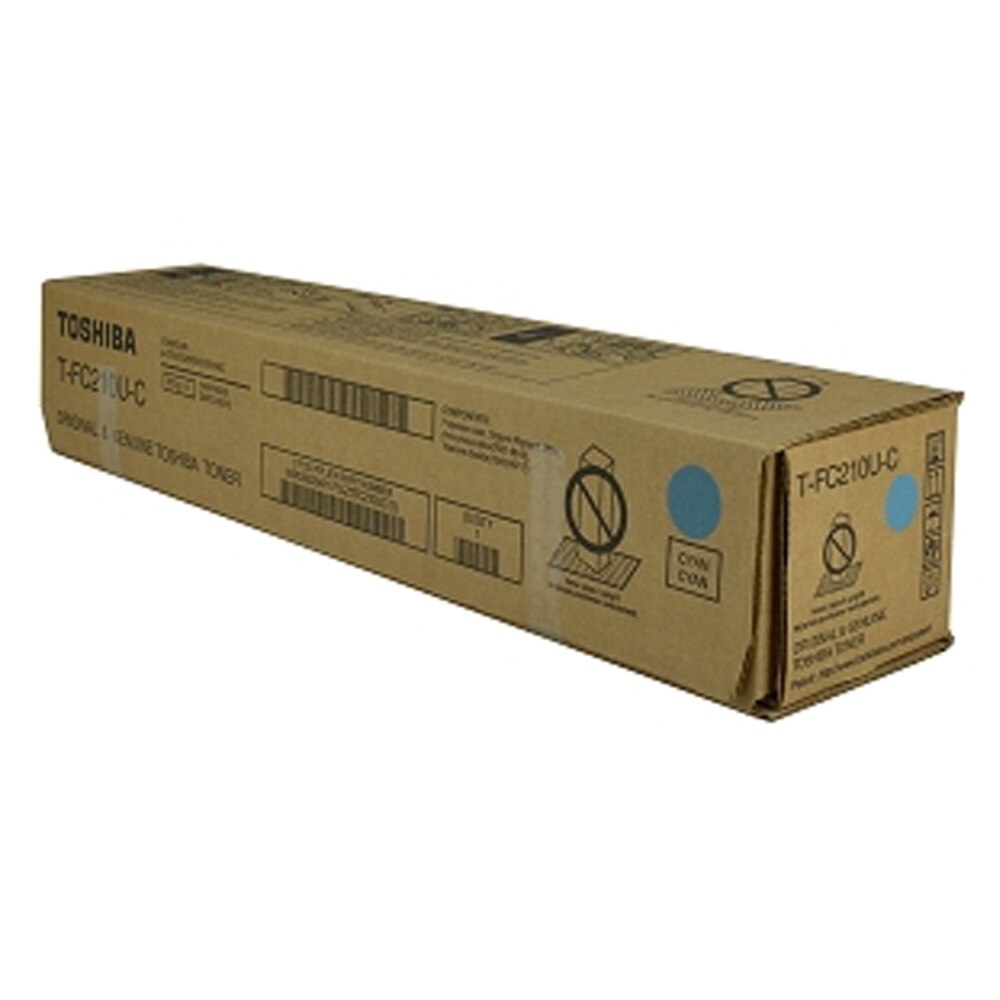 Toshiba TFC210UC (T-FC210U-C) Cyan Toner Cartridge