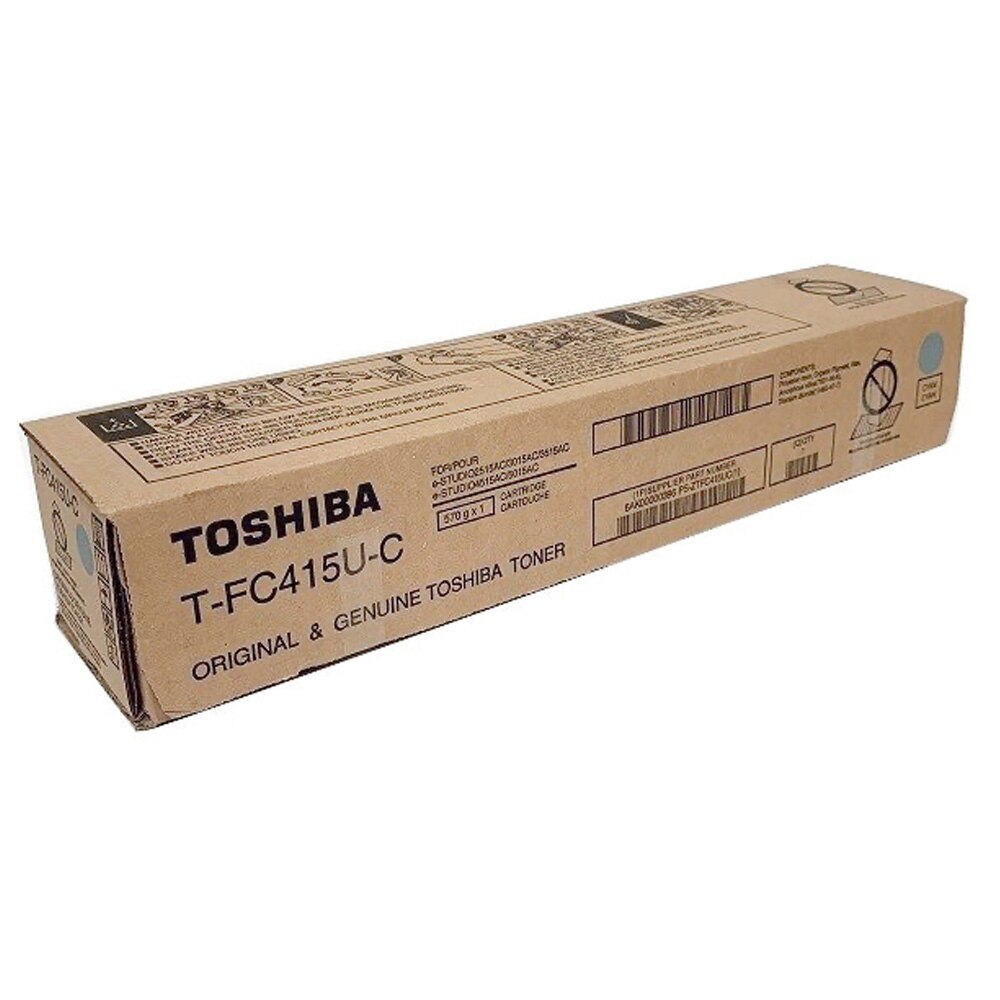 Toshiba TFC415UC OEM Cyan Toner 38K