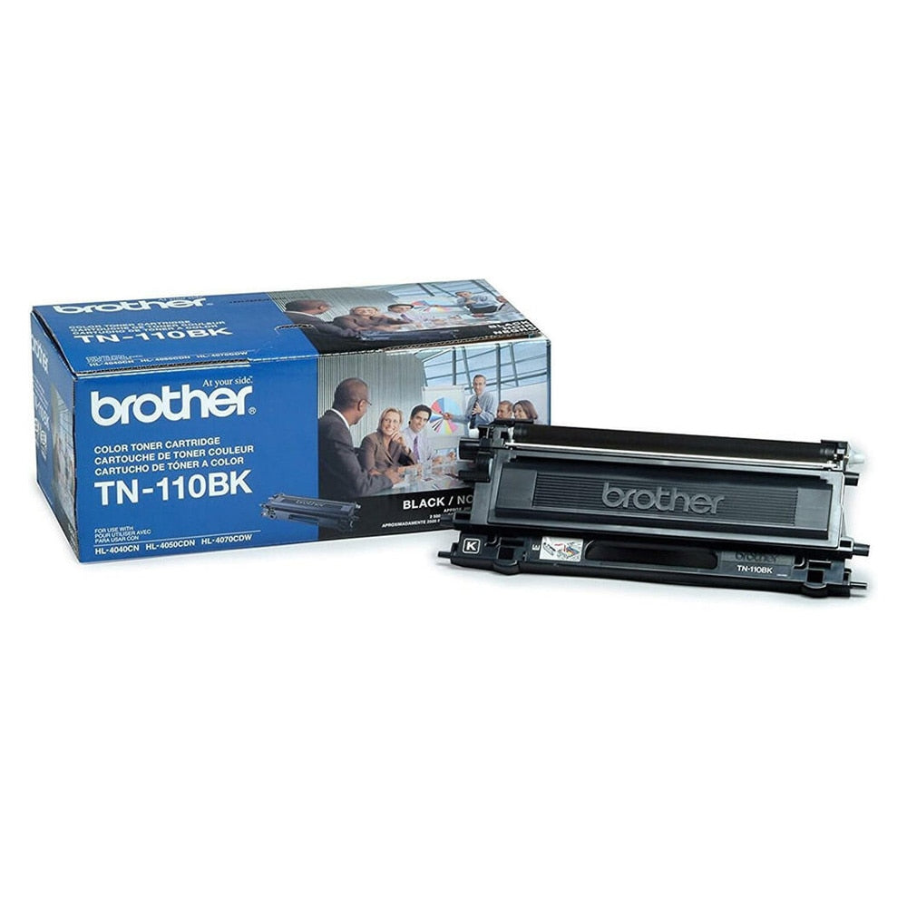 Brother TN110BK OEM Black Toner Cartridge