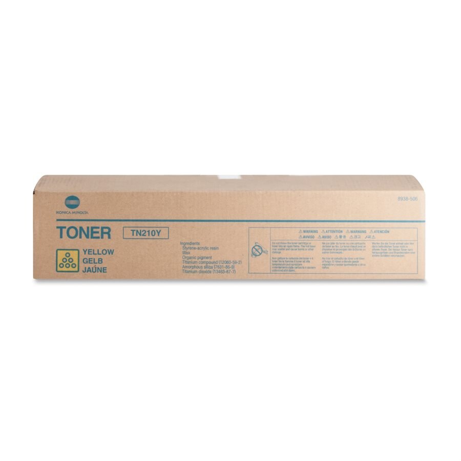 KM Bizhub C250/252 8938506 OEM Toner Yellow12K