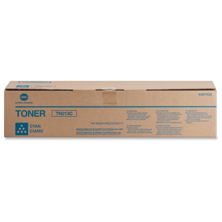 KM Bizhub C253/C203 AOD7432 OEM Toner Cyan 19K
