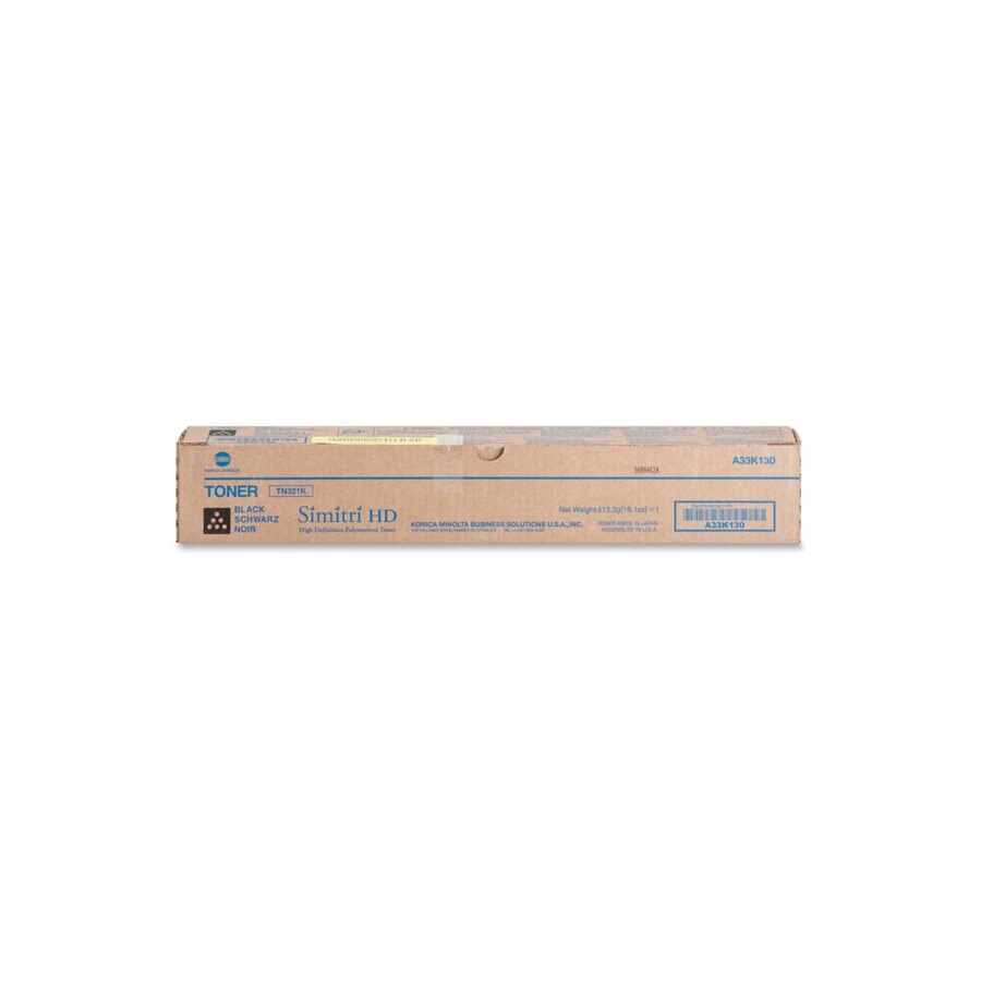 Konica Minolta Bizhub C224/284 A33K130 OEM Toner Black 27K