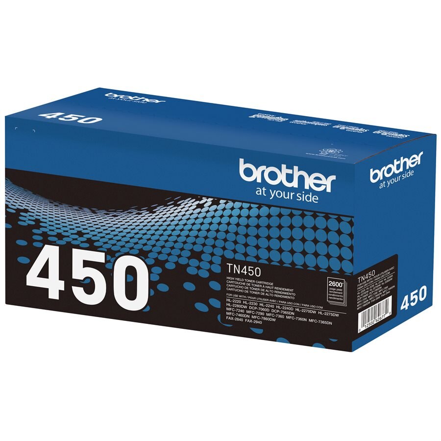 Brother TN450 OEM Toner Black 2.6K