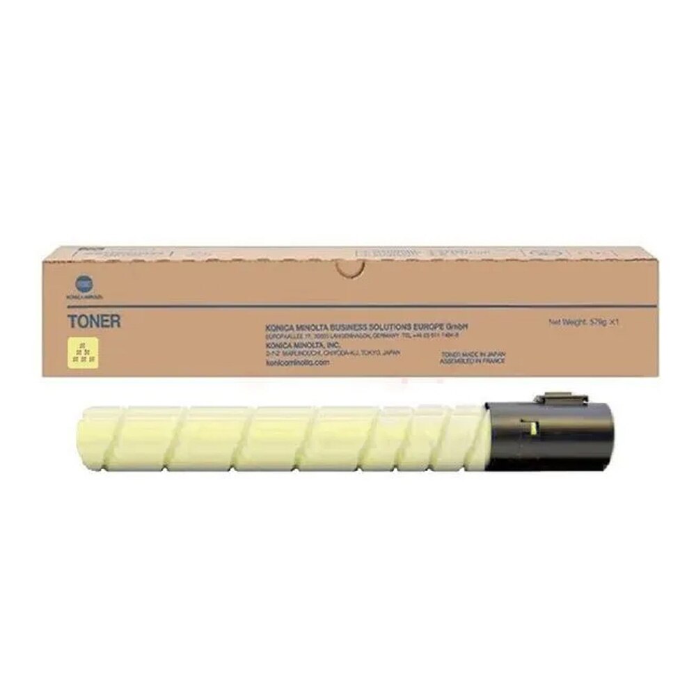 OEM Yellow Toner (TN512Y) Bizhub C454/554