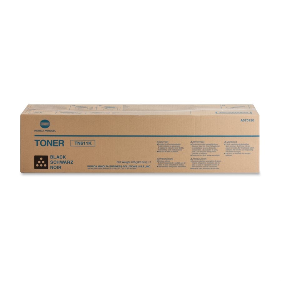 KM Bizhub C451/550/650 A070130 OEM Toner Black 27K