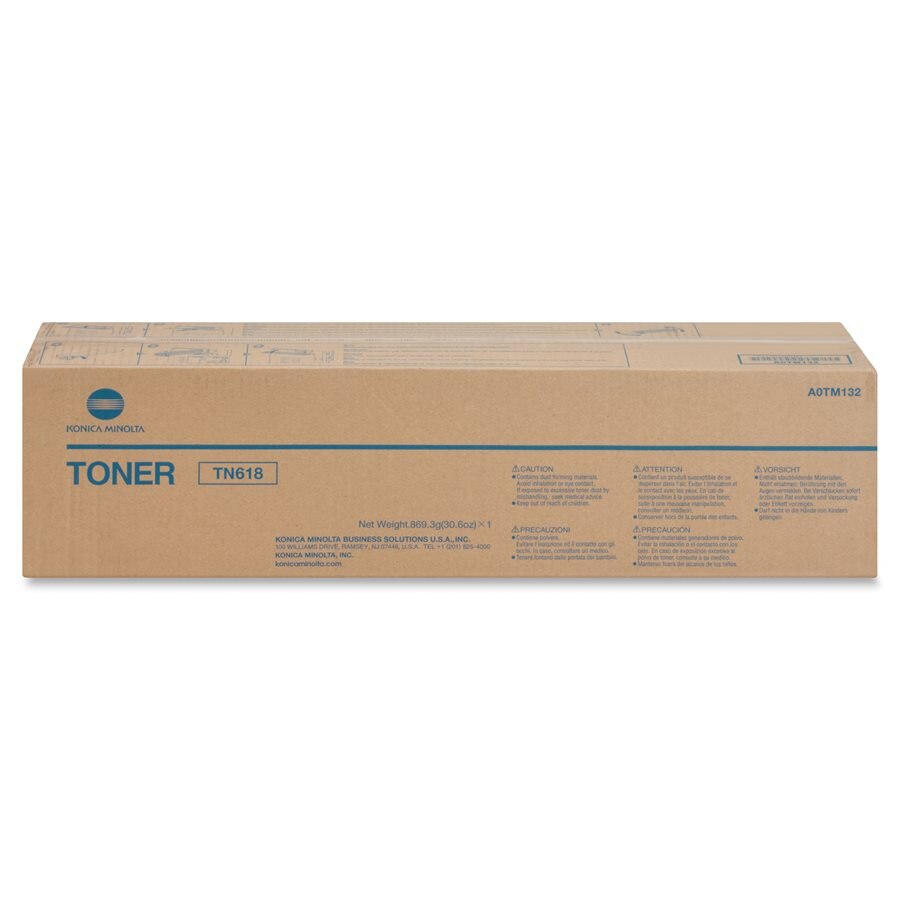 OEM Black Toner (TN618) Bizhub 552/652