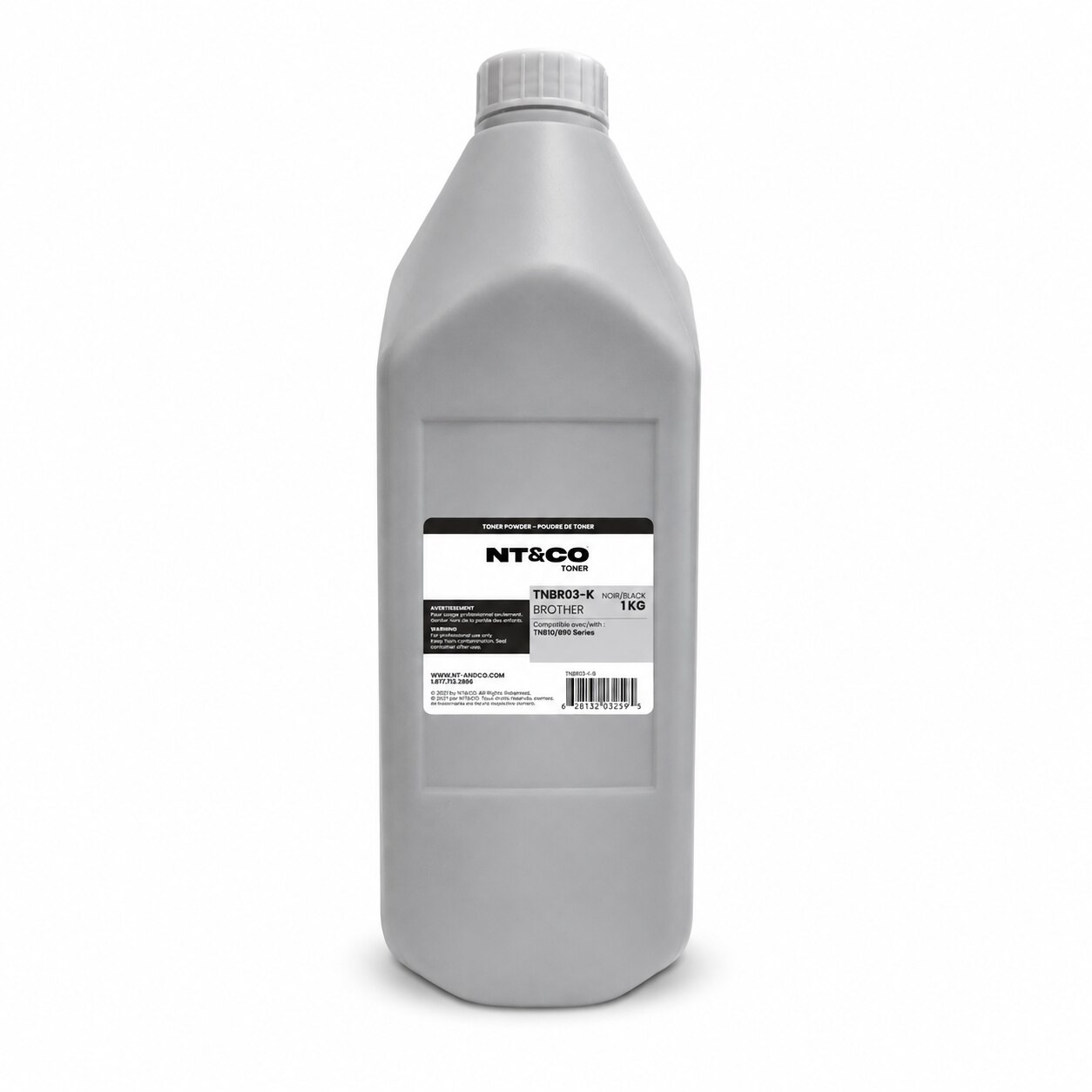 Toner for use in Brother TN810/815 Series Black 1KG