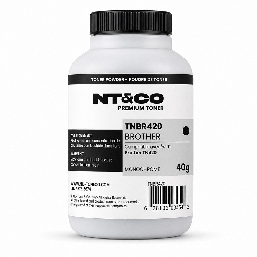 Powder Toner for use in Brother TN420 40g