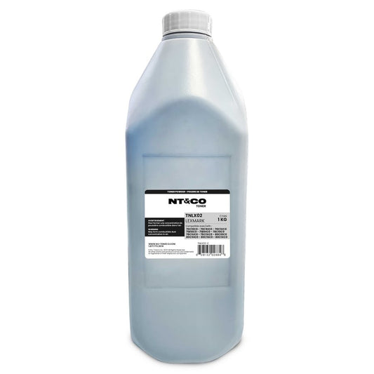 Toner pour Lexmark CS/CX Cyan 1kg