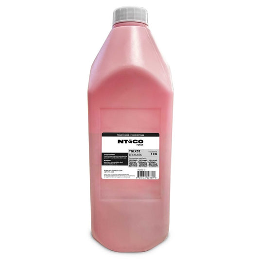 Toner for use in Lexmark CS/CX Magenta 1kg
