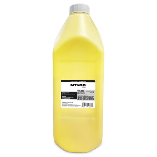 Toner for use in Lexmark CS/CX Yellow 1kg