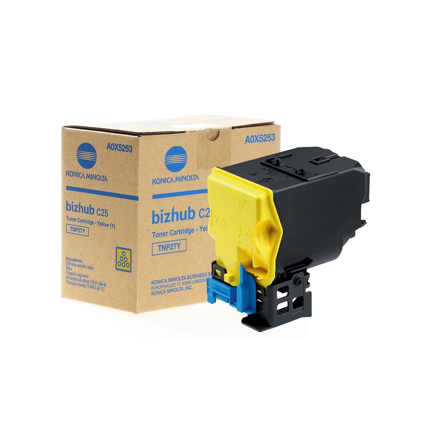 KM Bizhub C25 A0X5233 OEM Toner Yellow 6K