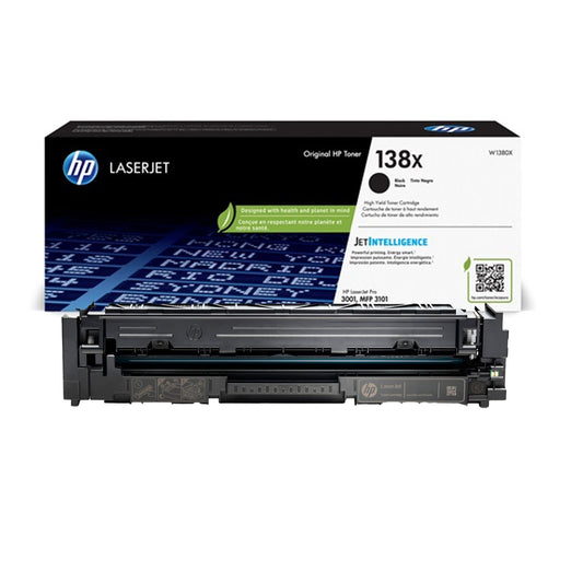 HP 138X haut rendement OEM Noir cartouche de toner Contract Boîte 4K