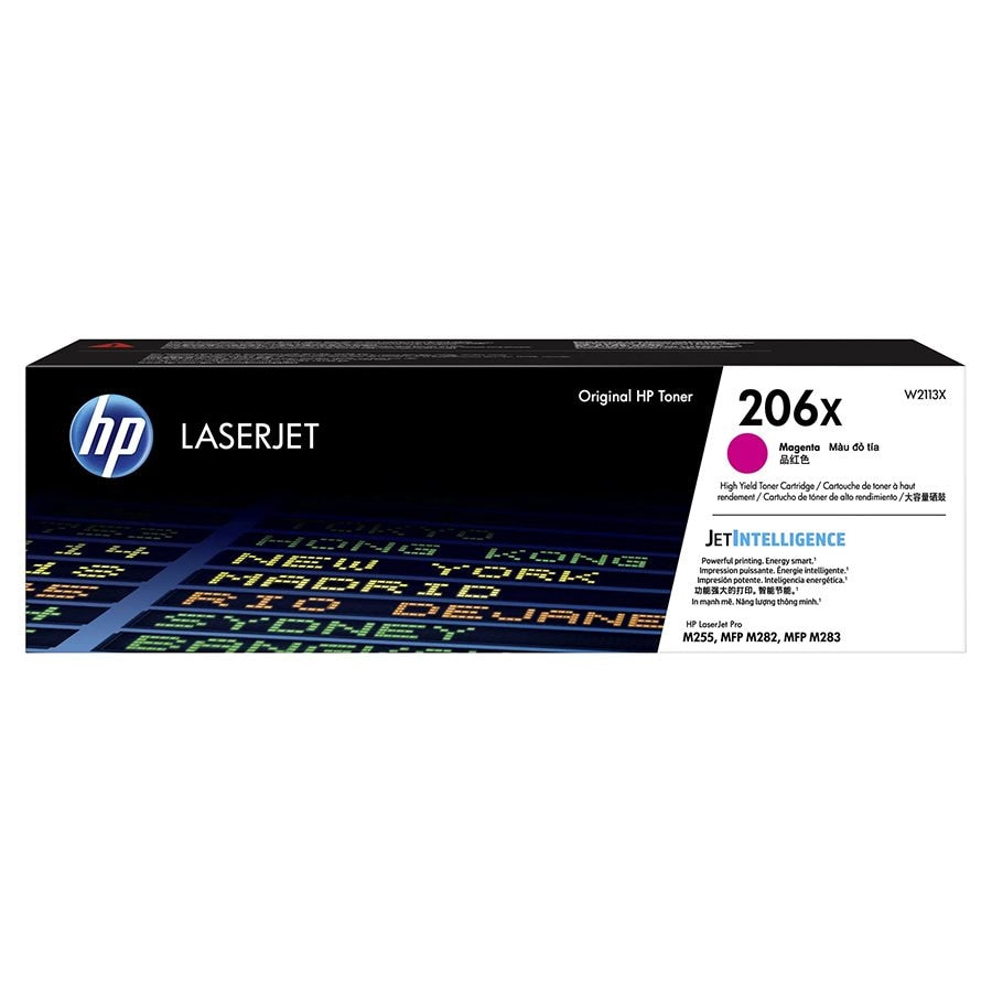 HP (206X) W2113X OEM Toner Cartridge Magenta 2.4K