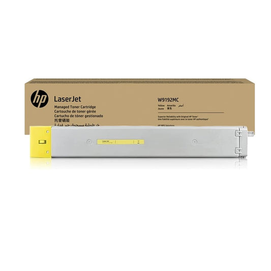 HP W9192MC OEM Managed Jaune Toner