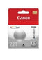 CLI221GY - Cartouche à jet d'encre originale Canon CLI221GY - Gris - 420 pages à 5% de couverture de page - Kartouche Plus