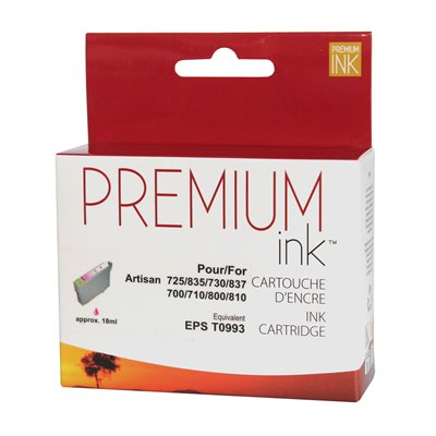 CT099320S - Cartouche à jet d'encre compatible pour Epson T099320S - Magenta - 535 pages à 5% de couverture de page - Kartouche Plus