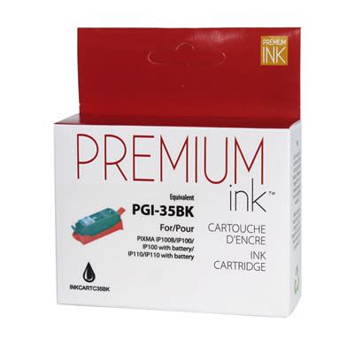 CPGI-35BK - Cartouche à jet d'encre compatible pour Canon PGI-35BK - Noire - Kartouche Plus