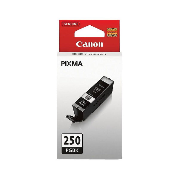 PGI250BK - Cartouche à jet d'encre originale Canon PGI-250BK - Noir - 300 pages à 5% de couverture de page - Kartouche Plus