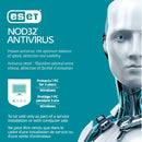 NOD32 - Sl - 1 PC - 3 ans - Antivirus - Kartouche Plus