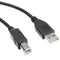 cableUSB6 - Cable USB 2.0 de 6'' - AM to BM - Kartouche Plus