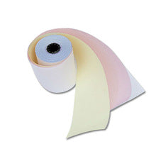 P3x3-3ply (C360) - Rouleau bond 3'' - 3 copies - blanc/jaune/rose - Kartouche Plus