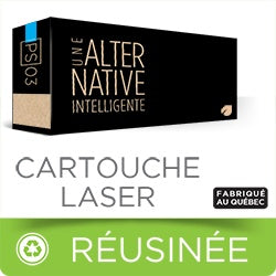 RCE505A - Cartouche laser recyclée québécoise HP - Noire - 2 300 pages à 5% de couverture de page - Kartouche Plus